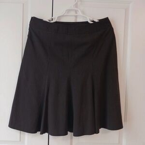 Sandro Charcoal A-Line Skirt